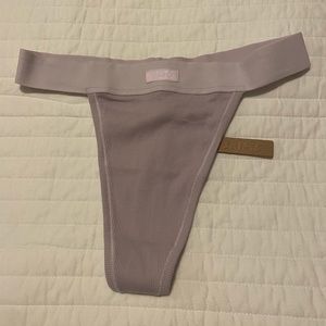 Lavender small skims thong